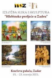 OTVORENJE IZLOŽBE „HLEBINSKO PROLJEĆE U ZADRU“